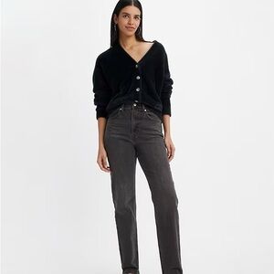 Levi’s Eco Black Straight Jeans